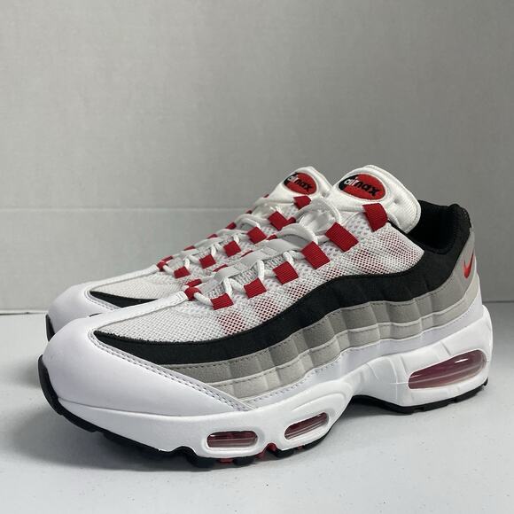 Nike Air Max 95 OG Comet Red 2026 IB7862 100 Size 10.5 Men White Black Chunky